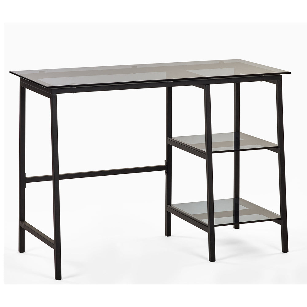 Chicago Desk - Glass and Black - CHI016