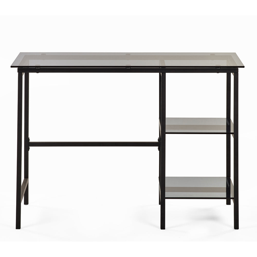 Chicago Desk - Glass and Black - CHI016