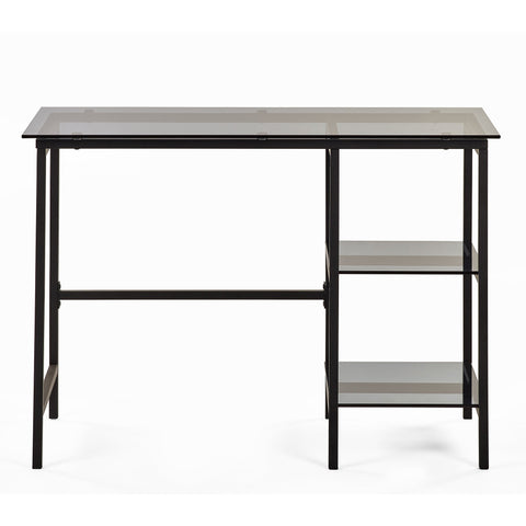 Chicago Desk - Glass and Black - CHI016