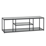 Chicago Tv Unit - Glass and Black - CHI022