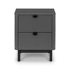 Chloe Bedside - Grey - CHL002