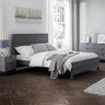 Chloe Bed - Grey / Double - CHL006