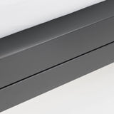 Chloe Bed - Grey / Double - CHL006