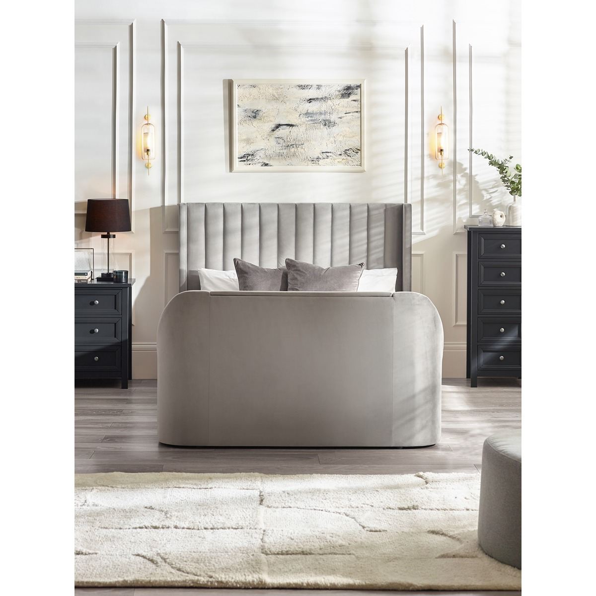 Clara Side Lift Ottoman TV Bed