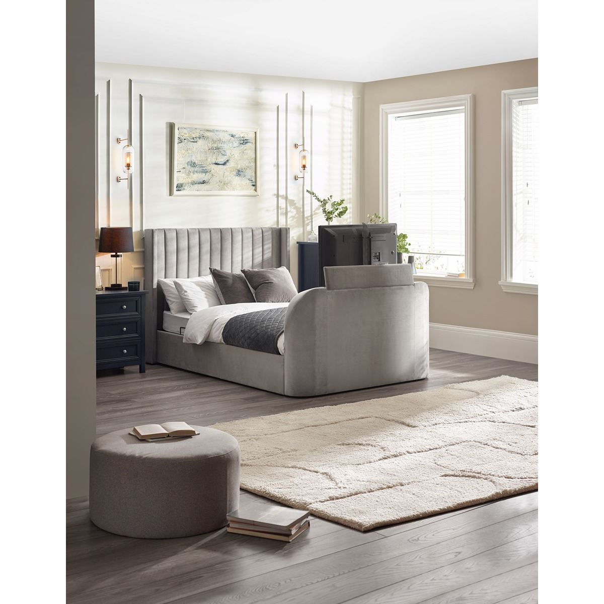 Clara Side Lift Ottoman TV Bed