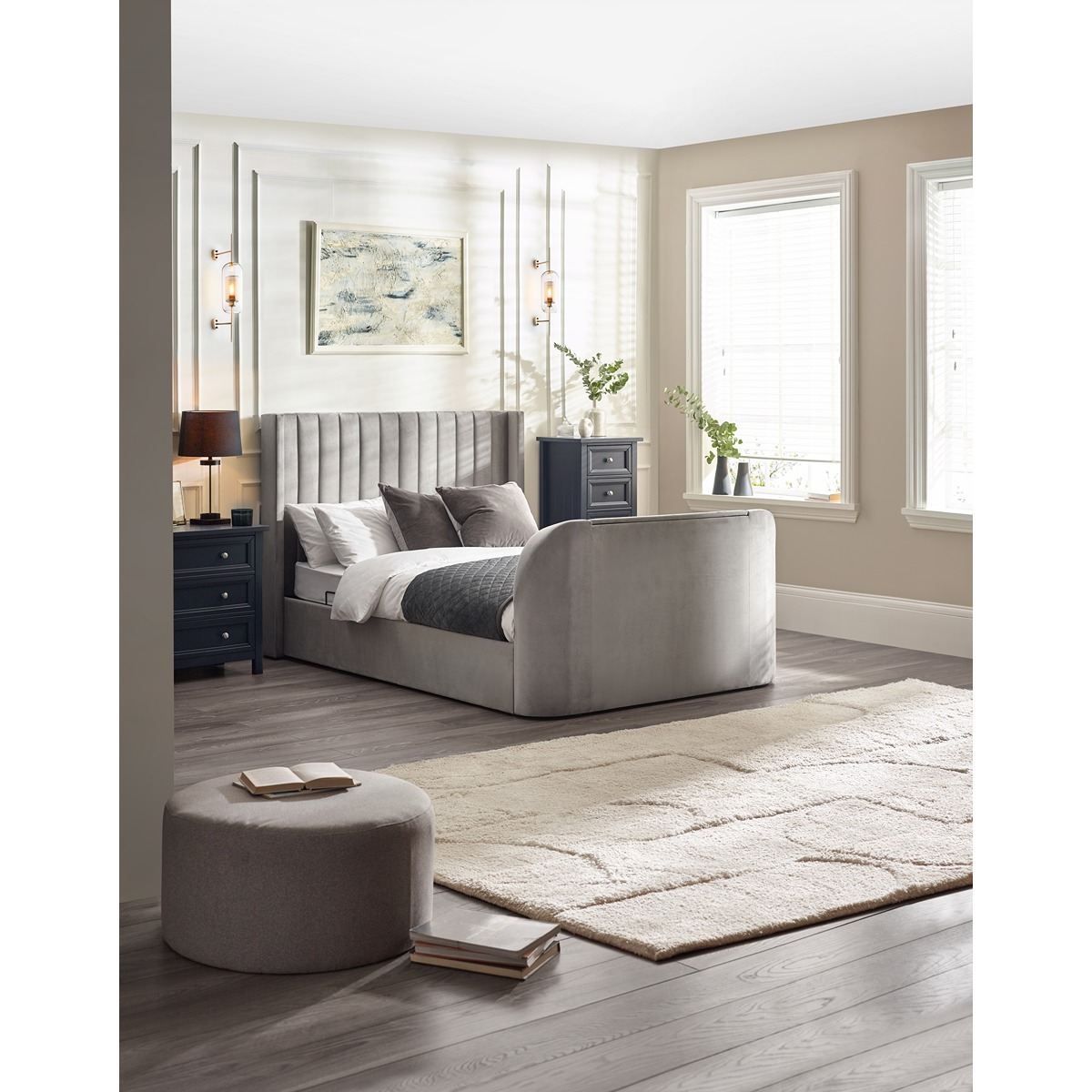 Clara Side Lift Ottoman TV Bed
