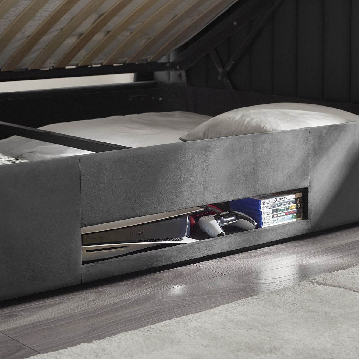 Clara Side Lift Ottoman TV Bed