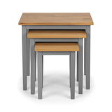 Cleo Nest Of Tables - White Wash - CLE105