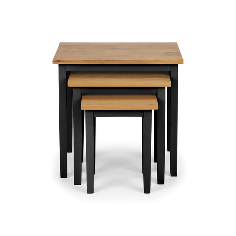 Cleo Nest Of Tables - Black - CLE102