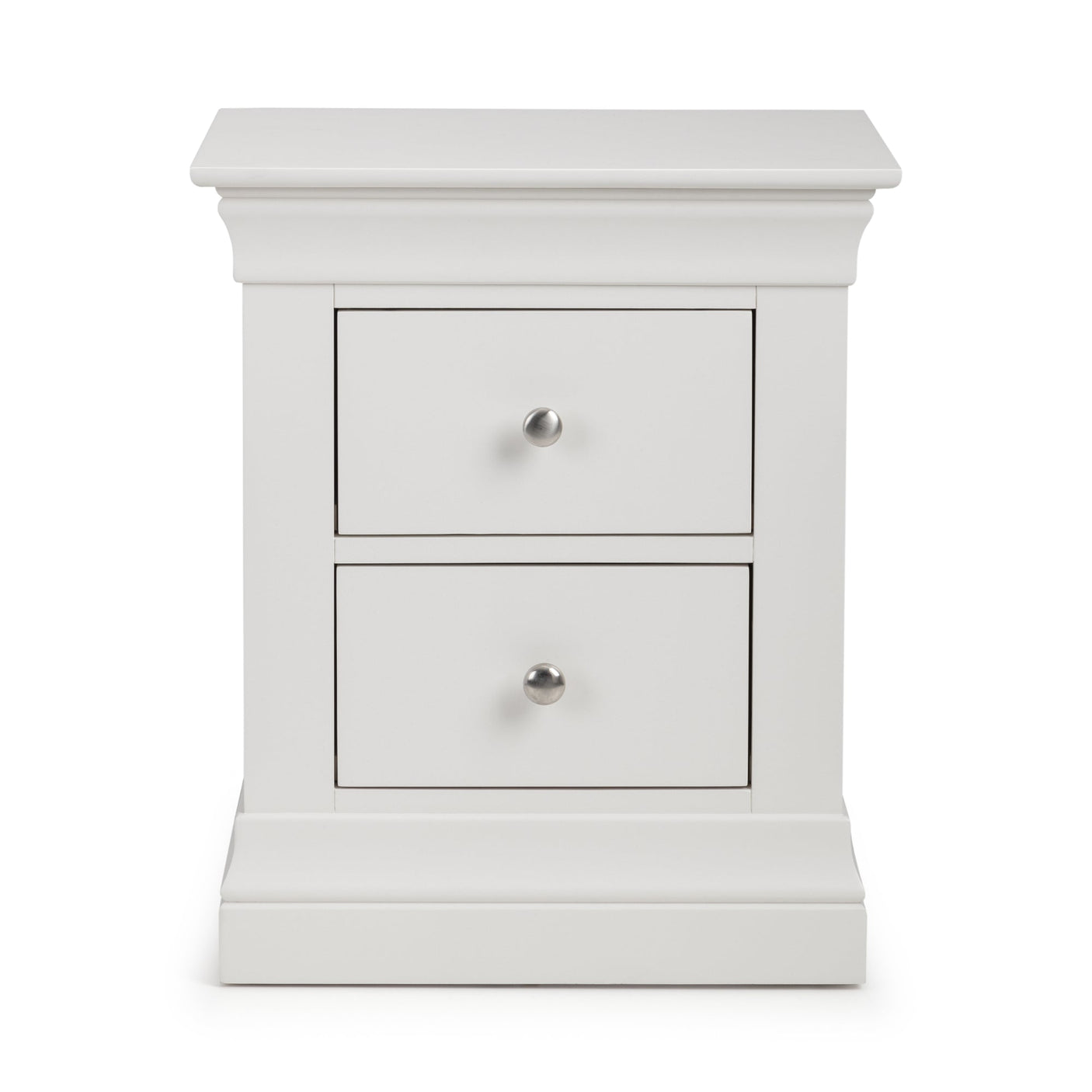 Clermont Bedside - White - CLE201