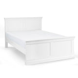 Clermont Bed - White / Double - CLE205