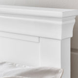 Clermont Bed - Light Grey / Double - CLE305