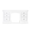 Clermont Dressing Table - White - CLE207