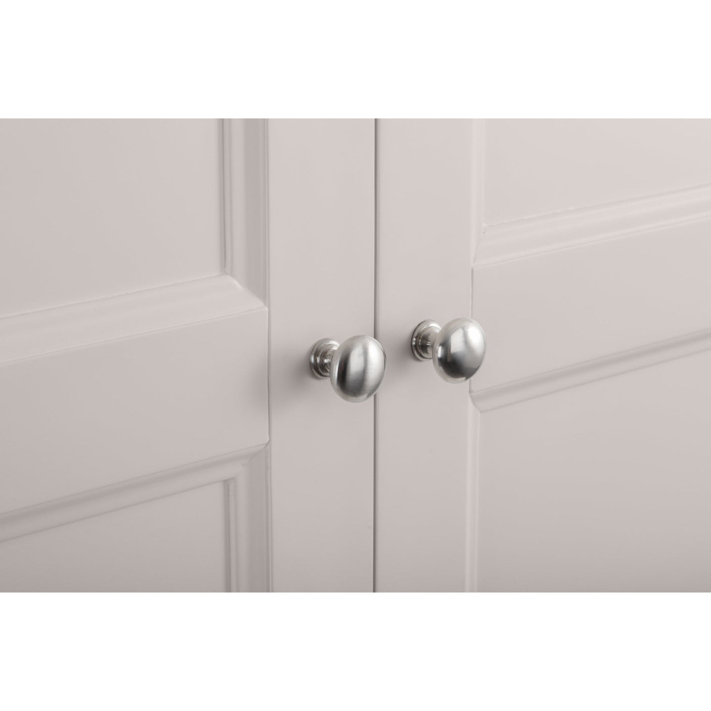 Clermont 2 Door 1 Drawer Wardrobe - White - CLE204