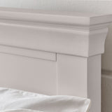 Clermont Bed - White / Double - CLE205