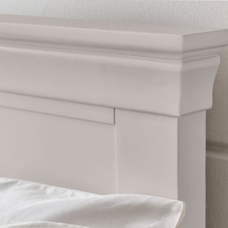 Clermont Bed - White / Double - CLE205