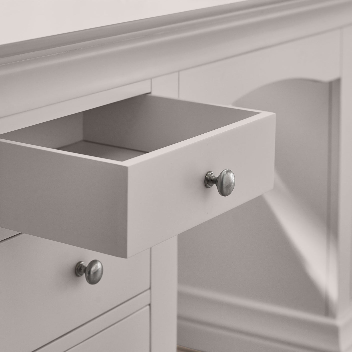 Clermont Dressing Table - White - CLE207