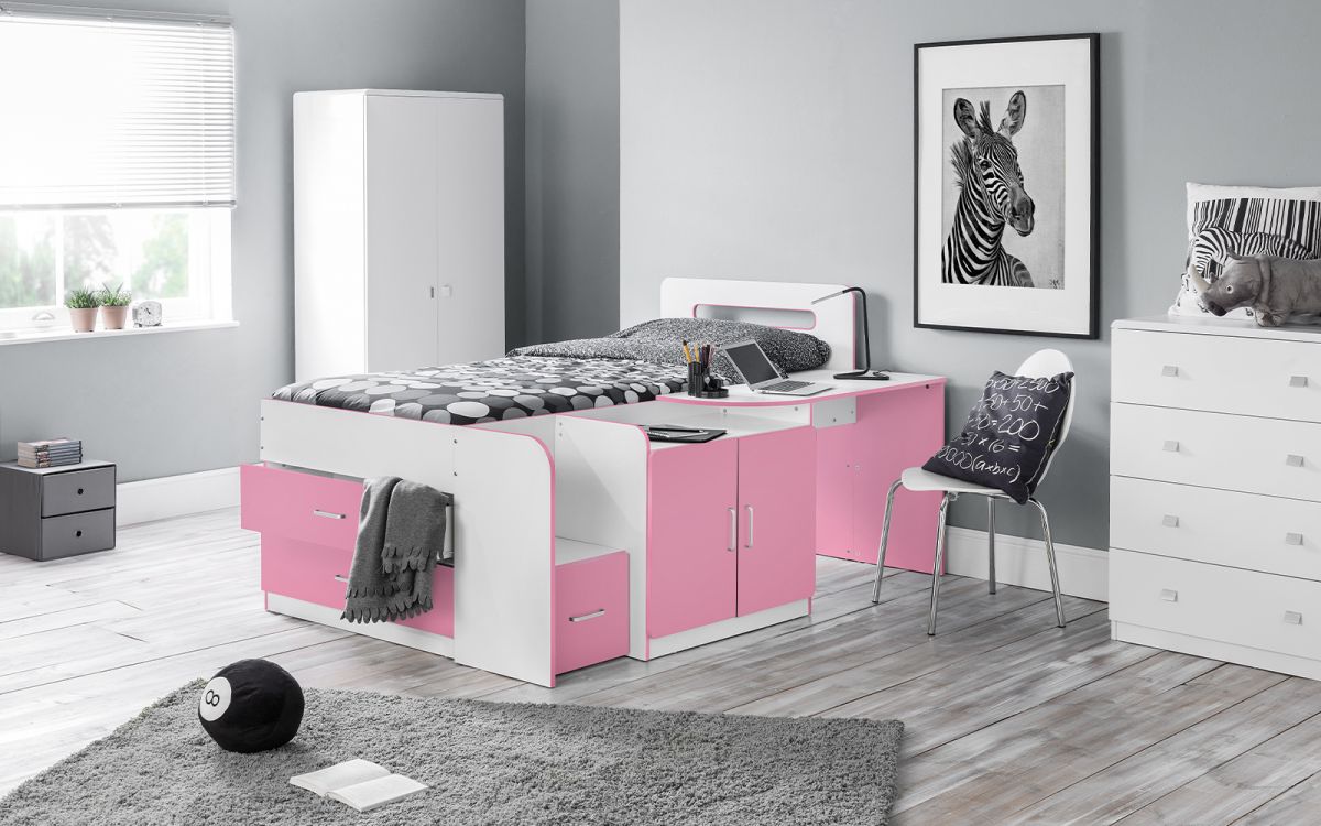 Cookie Cabin Bed - Pink