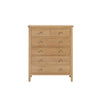 Cotswold 4+2 Drawer Chest - Light Brown - COT102