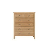 Cotswold 4+2 Drawer Chest - Light Brown - COT102