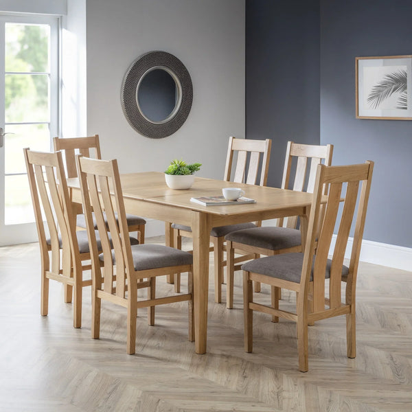 Cotswold Extending Dining Table - Light Brown - COT107
