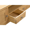 Cotswold Widescreen Tv Unit - Light Brown - COT113