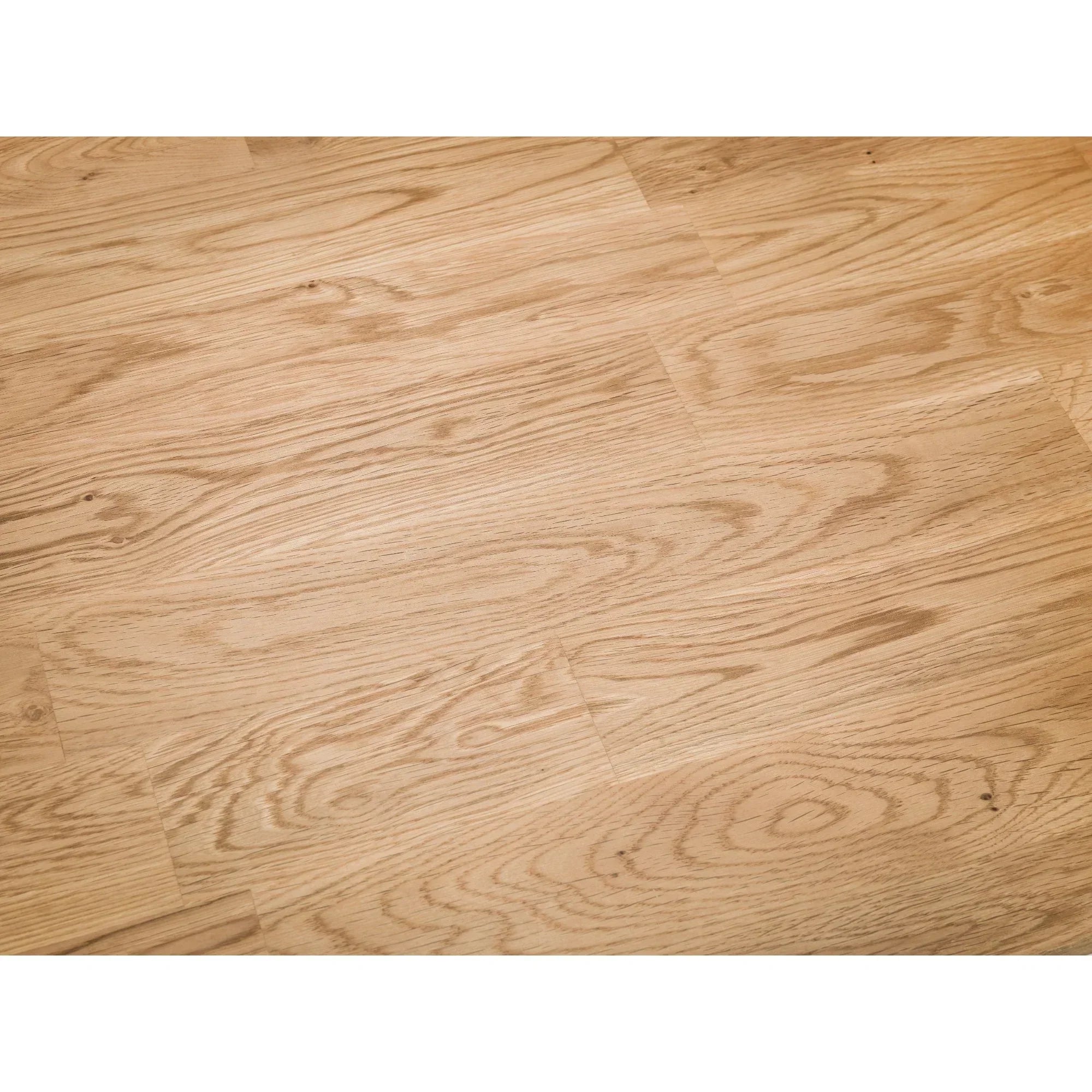 Ivory oak rectangular table top with natural wood grain detail