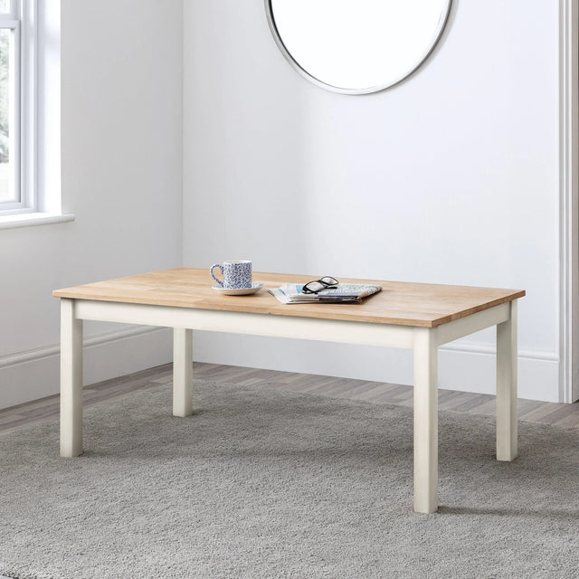Coxmoor Coffee Table - Ivory - COX105