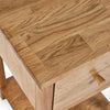 Coxmoor 1 Drawer Bedside - Light Brown - COX301