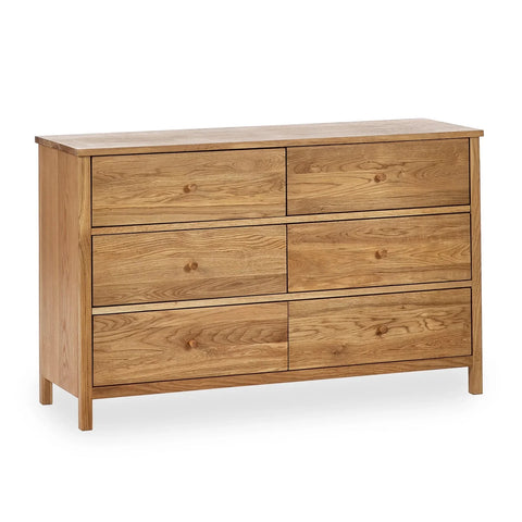 Coxmoor 6 Drawer Chest - Ivory - COX405