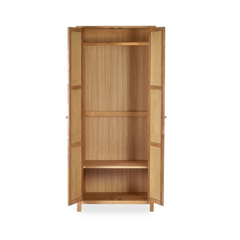 Coxmoor Wardrobe - Light Brown - COX306