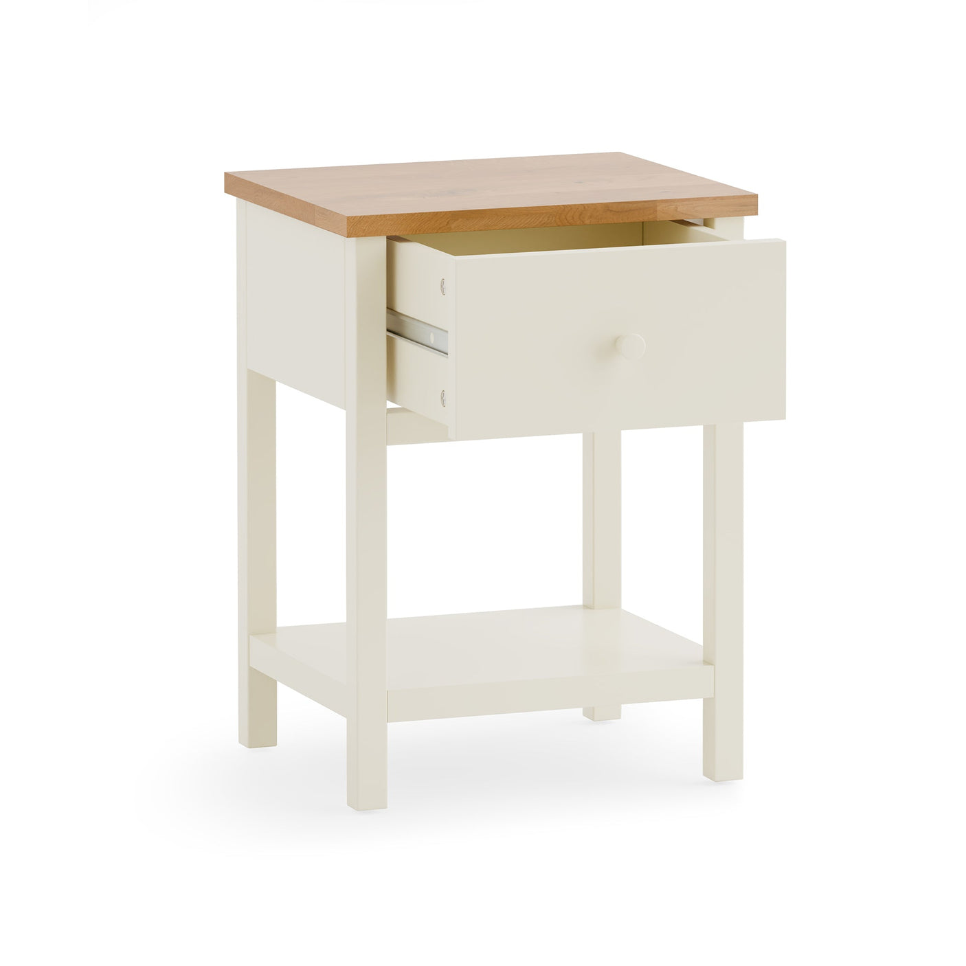 Coxmoor 1 Drawer Bedside - Light Brown - COX301