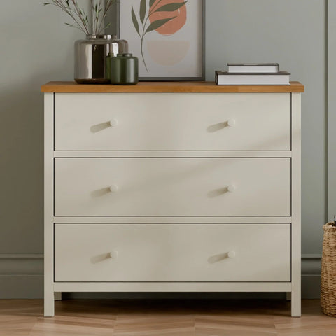 Coxmoor 3 Drawer Chest - Light Brown - COX303