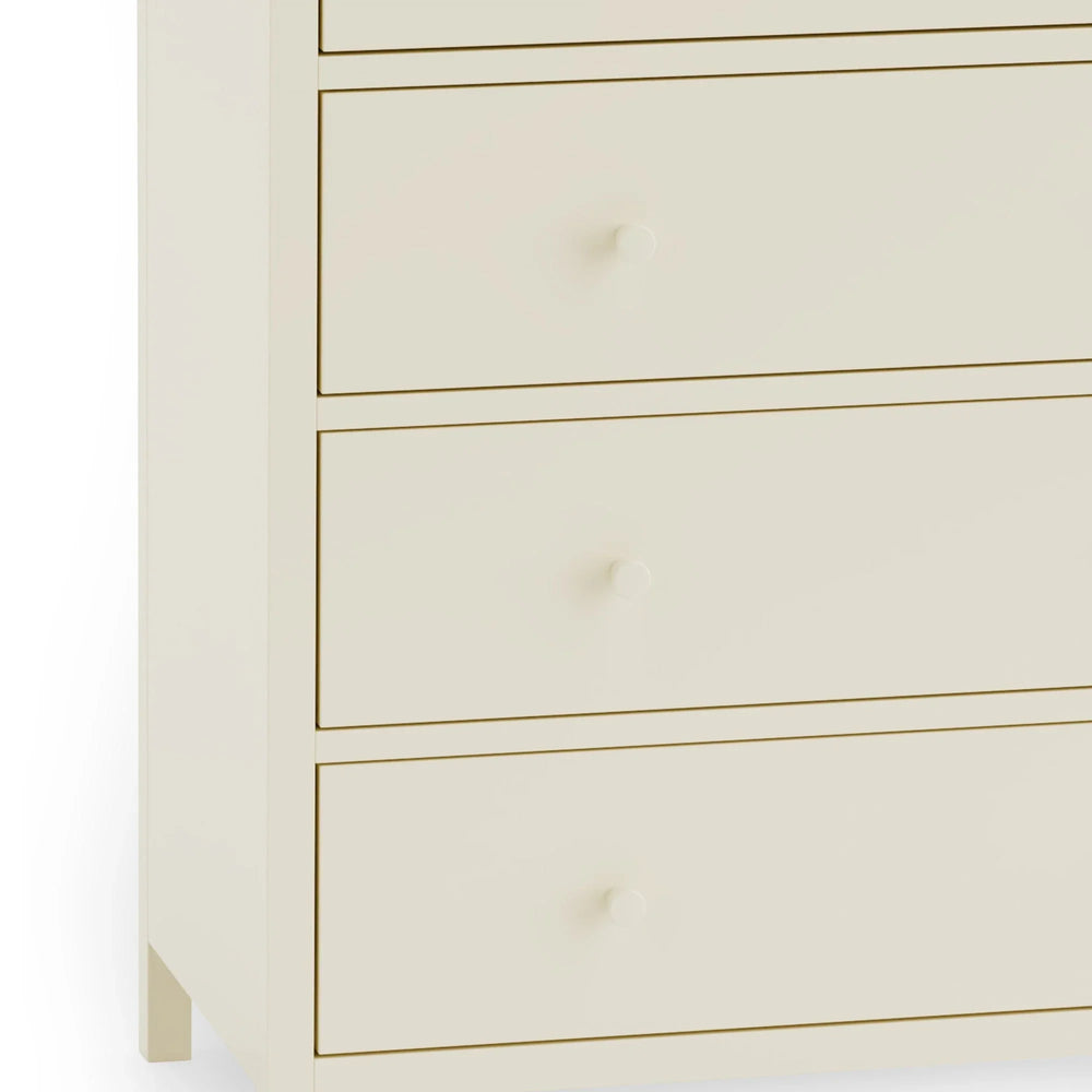 Coxmoor 5 Drawer Wide Chest - Light Brown - COX304