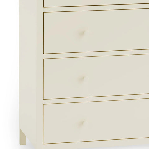 Coxmoor 5 Drawer Wide Chest - Light Brown - COX304