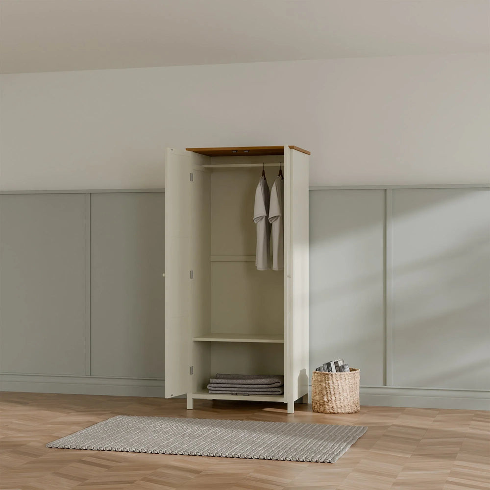 Coxmoor Wardrobe - Light Brown - COX306