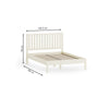 Coxmoor Bed - Light Brown / Double - COX307