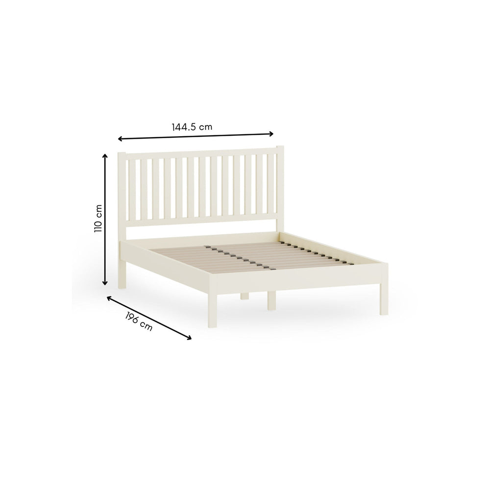 Coxmoor Bed - Light Brown / Double - COX307