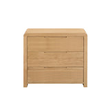 Curve 3 Drawer Chest - Light Brown - CUR202