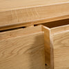Curve 3+2 Drawer Chest - Light Brown - CUR203