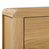 Curve 6 Drawer Wide Chest - Light Brown - CUR204