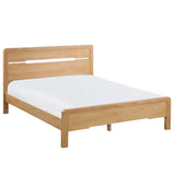 Curve Bed - Light Brown / King - CUR209