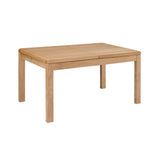Curve Oak Dining Table - Light Brown - CUR301