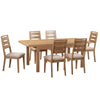 Curve Dining Chair (Set of 2) - Light Brown - CUR403