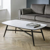 Caruso Coffee Table - White - CAR301