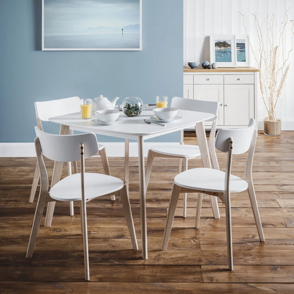 Casa Square Dining Table - White - CAS101