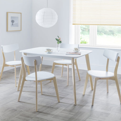 Casa Rectangular Dining Table - Grey - CAS203