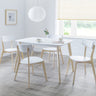 Casa Rectangular Dining Table - Grey - CAS203