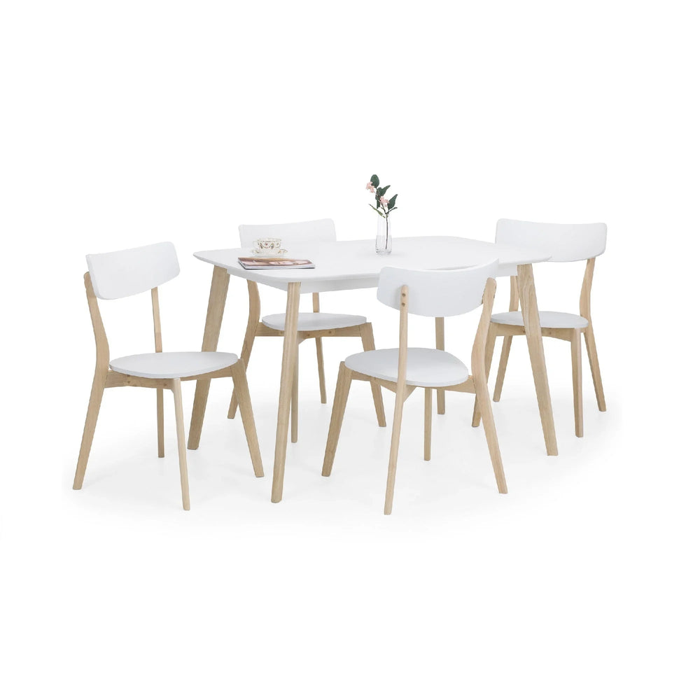 Casa Rectangular Dining Table - Grey - CAS203