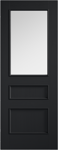 Charcoal Black Toledo Glazed - Charcoal Black - 1981 x 686 (27") x 35mm